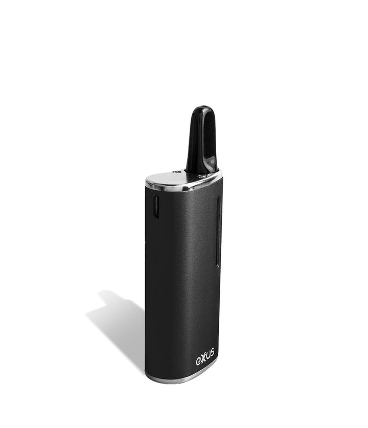 Black back view Exxus Vape Snap Cartridge Vaporizer on white background